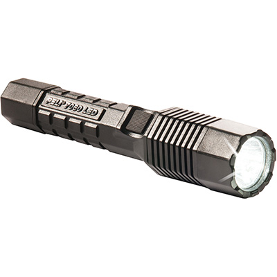 led tactical police flashlight