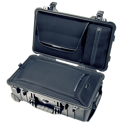 pelican 1510loc hard suitcase travel laptop case