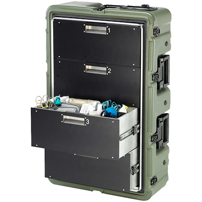 pelican 472 medchest3 4d military mobile medical cabinet